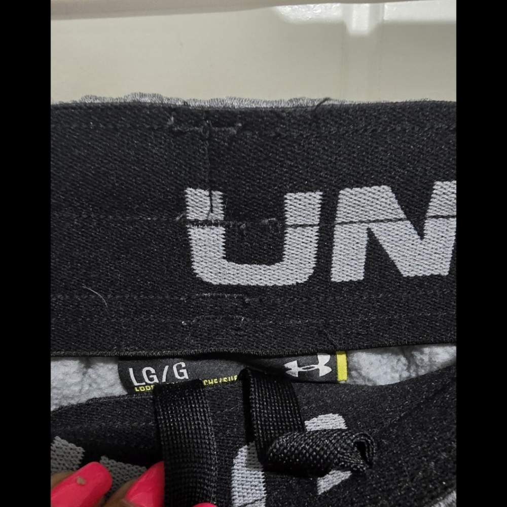 Under Armour Mens Storm Gray Large Sweat Pants - Picture 4 of 4
